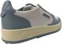 Autry Wit Blauw Leren Basketbalsneakers Blue Heren - Thumbnail 4
