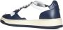 Autry Lage leren sneaker met stijlvol ontwerp Blue Heren - Thumbnail 3