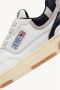 Autry Witte Blauwe Leren Sneakers Multicolor Heren - Thumbnail 3