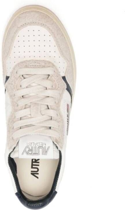 Autry Witte Dames Lage Sneakers Multicolor Heren