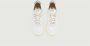 Autry Witte en Blauwe Medalist Low Sneakers White Dames - Thumbnail 4