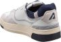 Autry Witte en blauwe suède sneakers Multicolor Heren - Thumbnail 4