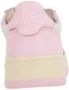 Autry Witte en Roze Lage Leren Sneakers Witte Roze Leren Sneakers voor Dames Multicolor White Dames - Thumbnail 38