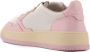 Autry Witte en Roze Lage Leren Sneakers Witte Roze Leren Sneakers voor Dames Multicolor White Dames - Thumbnail 41