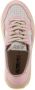 Autry Witte en Roze Lage Leren Sneakers Witte Roze Leren Sneakers voor Dames Multicolor White Dames - Thumbnail 43