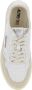 Autry Witte lage sneakers met beige suède details White Heren - Thumbnail 4