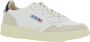 Autry Witte lage sneakers met beige suède White Heren - Thumbnail 2