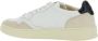 Autry Witte lage sneakers met beige suède White Heren - Thumbnail 3