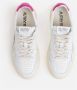 Autry Witte Lage Sneakers van Leer met Roze Hiel Detail White Dames - Thumbnail 15
