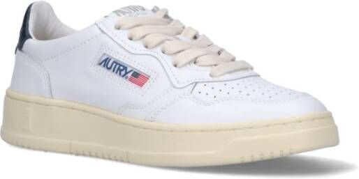 Autry Witte Lage Sneakers Wit Dames
