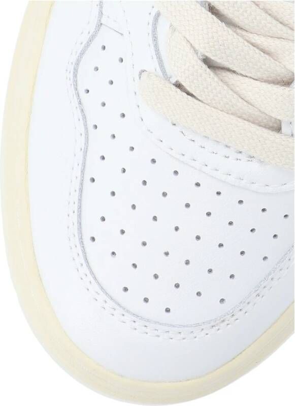 Autry Witte Lage Sneakers Wit Dames