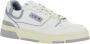 Autry Witte lage top logo patch sneakers White Heren - Thumbnail 2