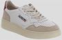 Autry Witte Lage Top Sneakers met Rode Tag White Dames - Thumbnail 2