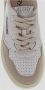 Autry Witte Lage Top Sneakers met Rode Tag White Dames - Thumbnail 4