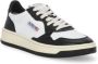 Autry Witte Leren en Stoffen Sneakers White Heren - Thumbnail 2