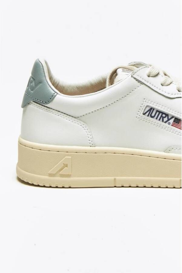 Autry Witte Leren Lage Sneakers