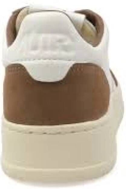 Autry Witte Leren Lage Sneakers