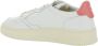 Autry Low-Top Sneakers Medalist Low Round Toe Leather Sneakers in wit - Thumbnail 4