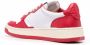 Autry Vintage lage leren sneakers met Amerikaanse vlag detail Rood - Thumbnail 5