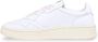Autry Lage Leren Witte Schoenen in Wht Wht White Dames - Thumbnail 2