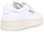 Autry Lage Leren Witte Schoenen in Wht Wht White Dames - Thumbnail 4