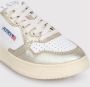 Autry Witte Leren Medalist Mule Lage Sneakers White Dames - Thumbnail 3