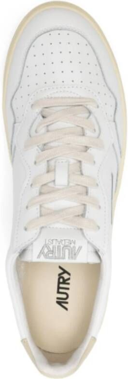 Autry Witte Leren Medalist Sneakers