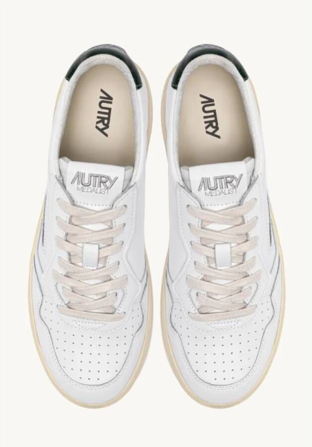 Autry Witte Leren Medalist Sneakers