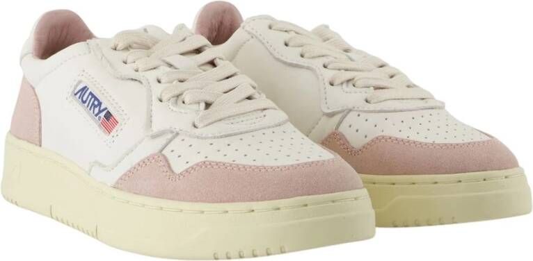Autry Witte Leren Sneakers Medalist Stijl