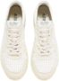 Autry Witte Geperforeerde Leren Sneakers met Panelen White Dames - Thumbnail 4