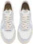 Autry Witte Leren Sneakers met Blauwe Stof Multicolor Dames - Thumbnail 5