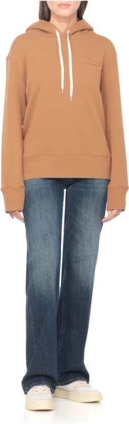 Autry Witte Leren Sneakers met Contrasterende Details