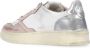 Autry Witte Leren Sneakers met Contrasterende Details White Dames - Thumbnail 4