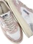 Autry Witte Leren Sneakers met Contrasterende Details White Dames - Thumbnail 6