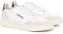 Autry Witte Leren Sneakers met Geperforeerde Neus Multicolor Heren - Thumbnail 2