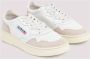 Autry Witte Leren Sneakers Met Geperforeerde Neus White Dames - Thumbnail 3