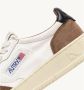 Autry Witte Leren Sneakers met Geperforeerde Neus White Heren - Thumbnail 6