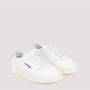 Autry Witte Leren Sneakers met Gouden Detail White Dames - Thumbnail 3