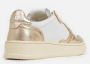 Autry Witte Platina Leren Sneakers Vintage-geïnspireerd Wit Dames - Thumbnail 102