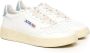 Autry Witte Leren Sneakers met Microgaten Beige Dames - Thumbnail 2