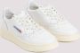 Autry Witte Leren Sneakers Ronde Neus White Dames - Thumbnail 3