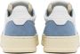 Autry Witte Leren Sneakers Vintage Stijl Blue Unisex - Thumbnail 3