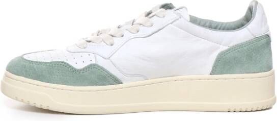 Autry Witte Leren Sneakers White Heren