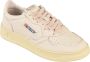 Autry Witte Logo-Patch Lage Top Sneakers White Dames - Thumbnail 2