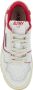 Autry Witte Logo Patch Sneakers Lederen Mix White Dames - Thumbnail 4