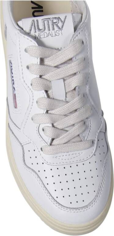 Autry Witte Medalist Lage Sneaker