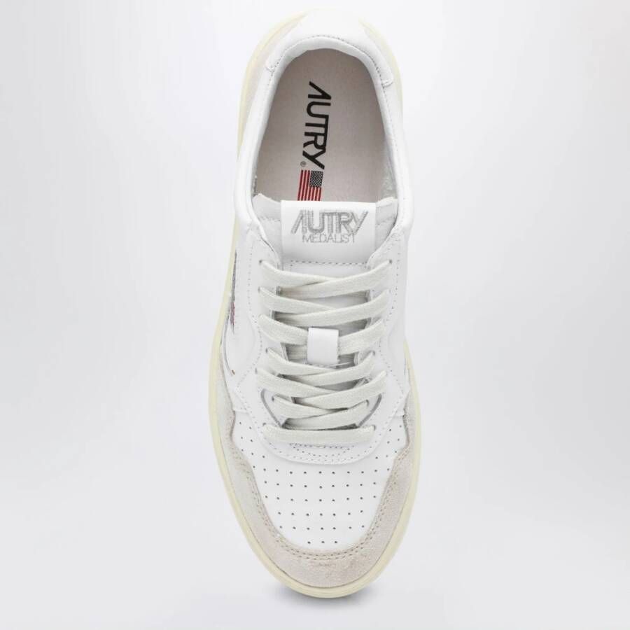 Autry Witte Medalist Lage Sneakers