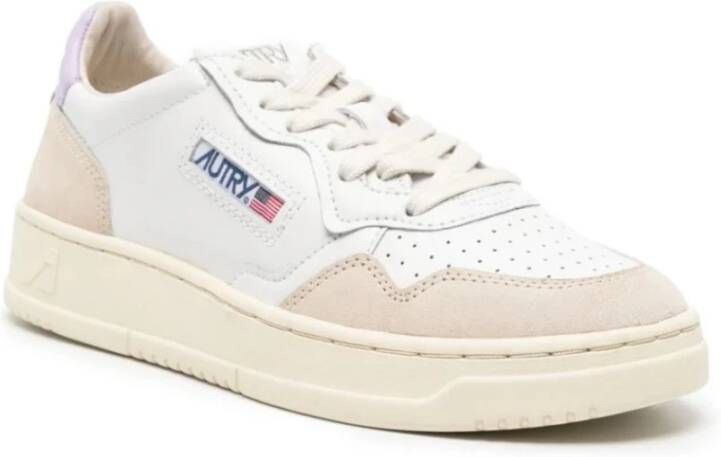 Autry Witte Medalist Lage Sneakers Multicolor Dames
