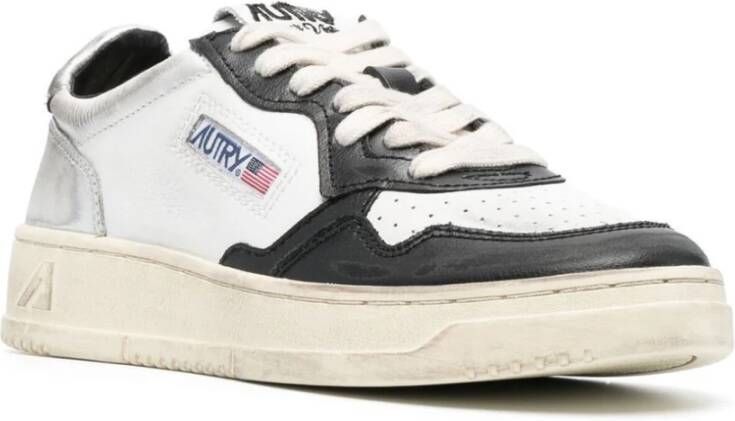 Autry Witte Medalist Lage Sneakers Multicolor Dames