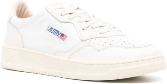 Autry Witte Medalist Leren Sneakers White Heren
